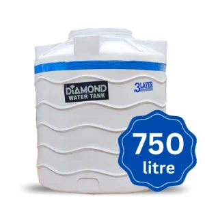 Diamond Water Tank 750 Litres Triple layer 5 with  years guarantee