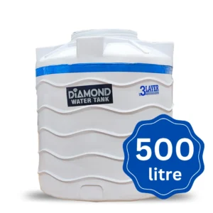 Diamond Water Tank 500 Litres Triple layer 5 with  years guarantee