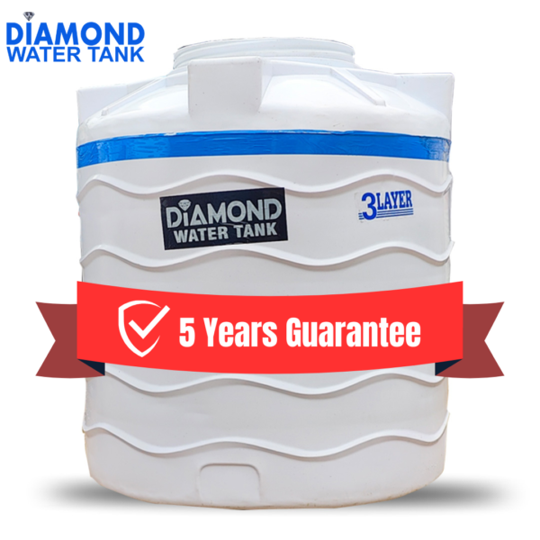 Diamond Water Tank 1000 Litres Triple layer 5 with  years guarantee - Image 2
