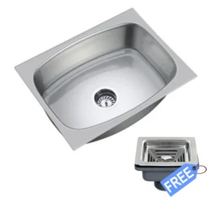 Kitchen Sink Stainless Steel (SS 202)- 202 18 x 24 x 10