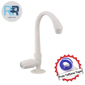 Swan Neck PTMT Tap - Regal Rinse